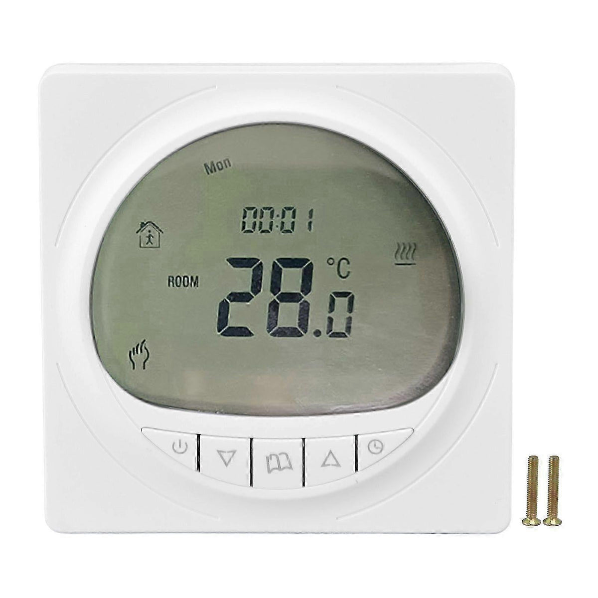 Programmable Smart Thermostat 3 Modes Adjustable High Accuracy Floor Heating Controller