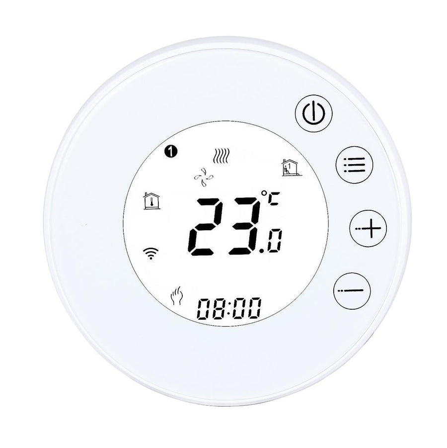 Smart WiFi Thermostat Floor Heating Wall Mounted Full Screen Display Control Switch SX