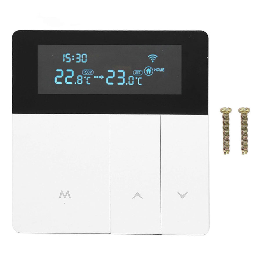 Color Smart Electric Heating Thermostat Programmable 16A AC90-240V for Home Office