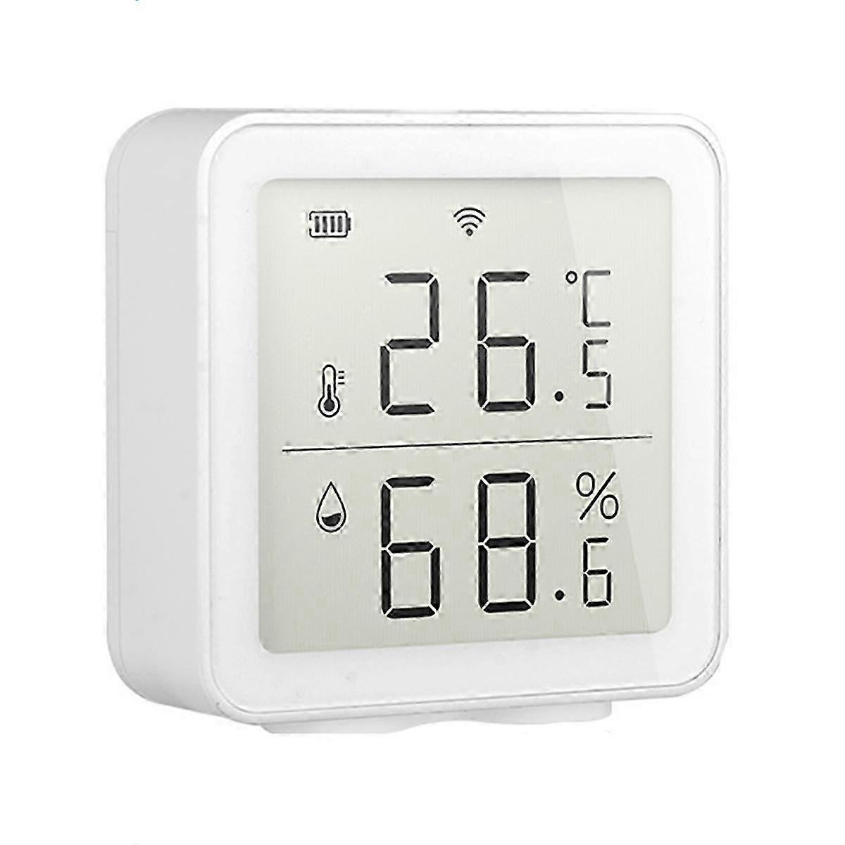 Temperature & Humidity Sensor LCD Display Infrared Sensing Backlight Screen