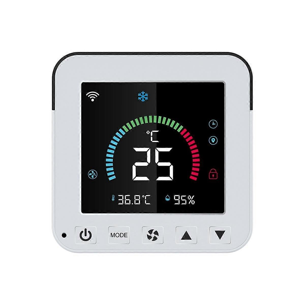 Smart Life WiFi Thermostat DC5V Air Conditioner IR Remote Control Timer Temperature Sensor