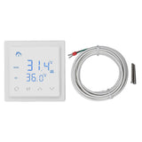 Electric Underfloor Heating Thermostat LED Display High Accuracy 16A Temperature Controller