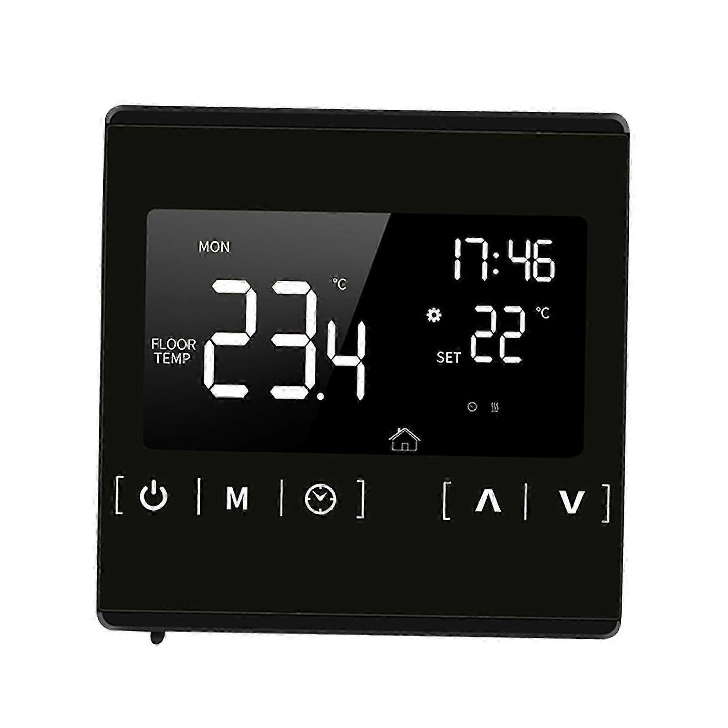 Smart LCD Touchscreen Thermostat Programmable Electric Floor Heating Temperature Controller