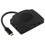 V178A USB-C Hub: 3xUSB 3.0, USB-C, HDMI, Audio, SD/TF Card Reader