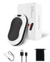 10000mAh Rechargeable Hand Warmer & Power Bank - 2-Sided Heating, Portable USB