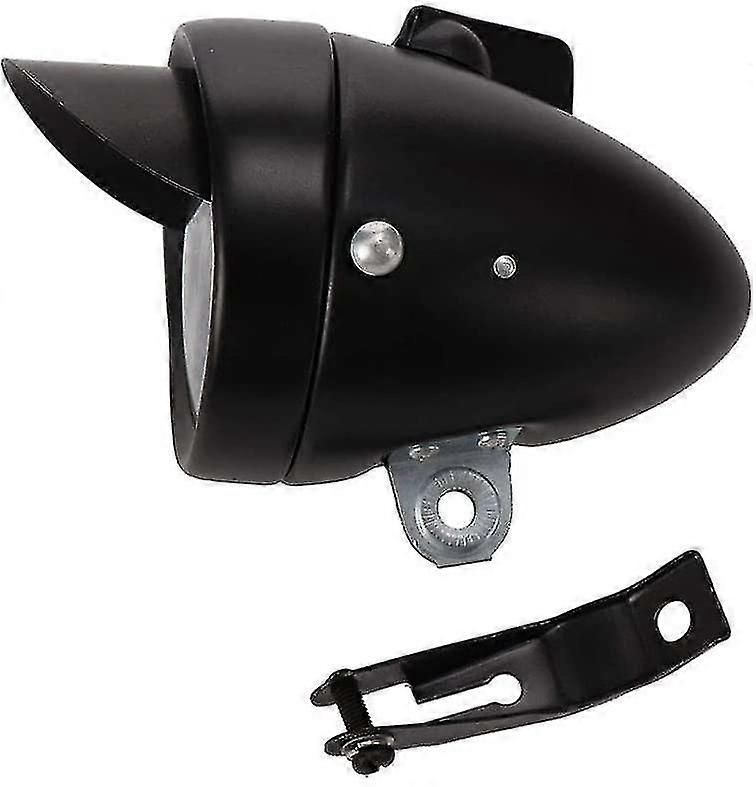 Retro Metal Case Bike Front Light - LED, Battery Powered (AAA not included)