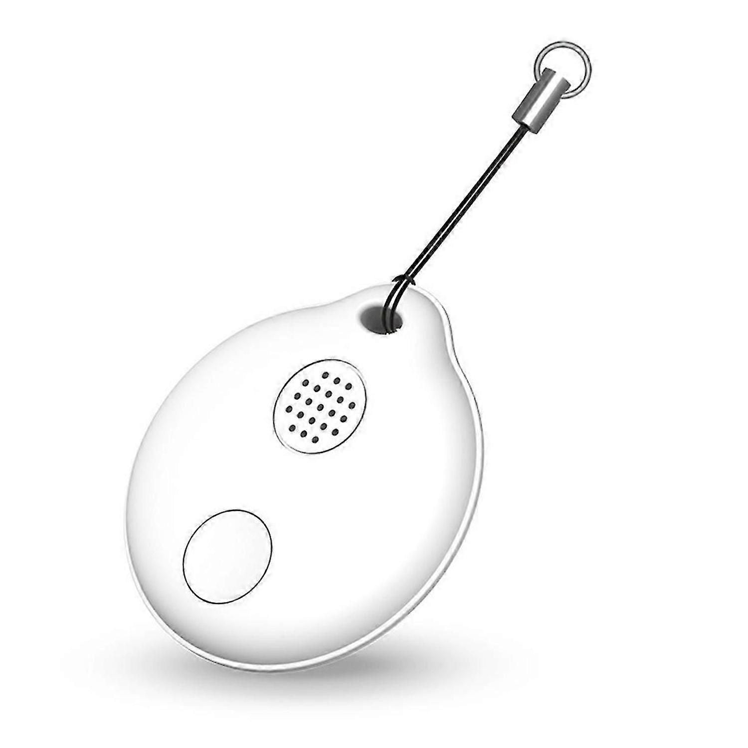 Smart Anti-Lost Tracker for iOS - White, Bluetooth Pet/Key Finder