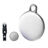 Dog Tracker with Collar - White Circular, No Monthly Fee, for iOS/Android