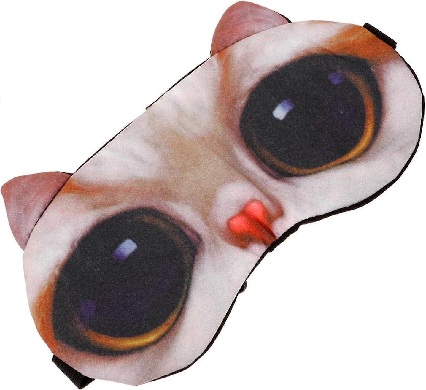 3D Cartoon Animal Sleep Mask - Creative Eye Mask for Sleeping