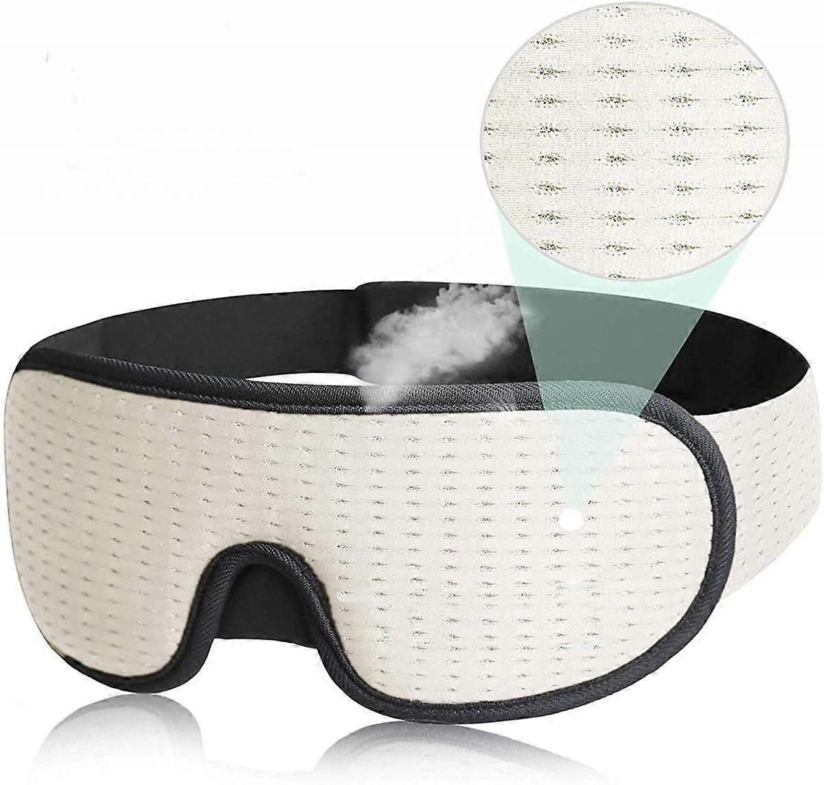 3D Light Blocking Sleep Mask - Padded, Sleep Aid, Memory Foam