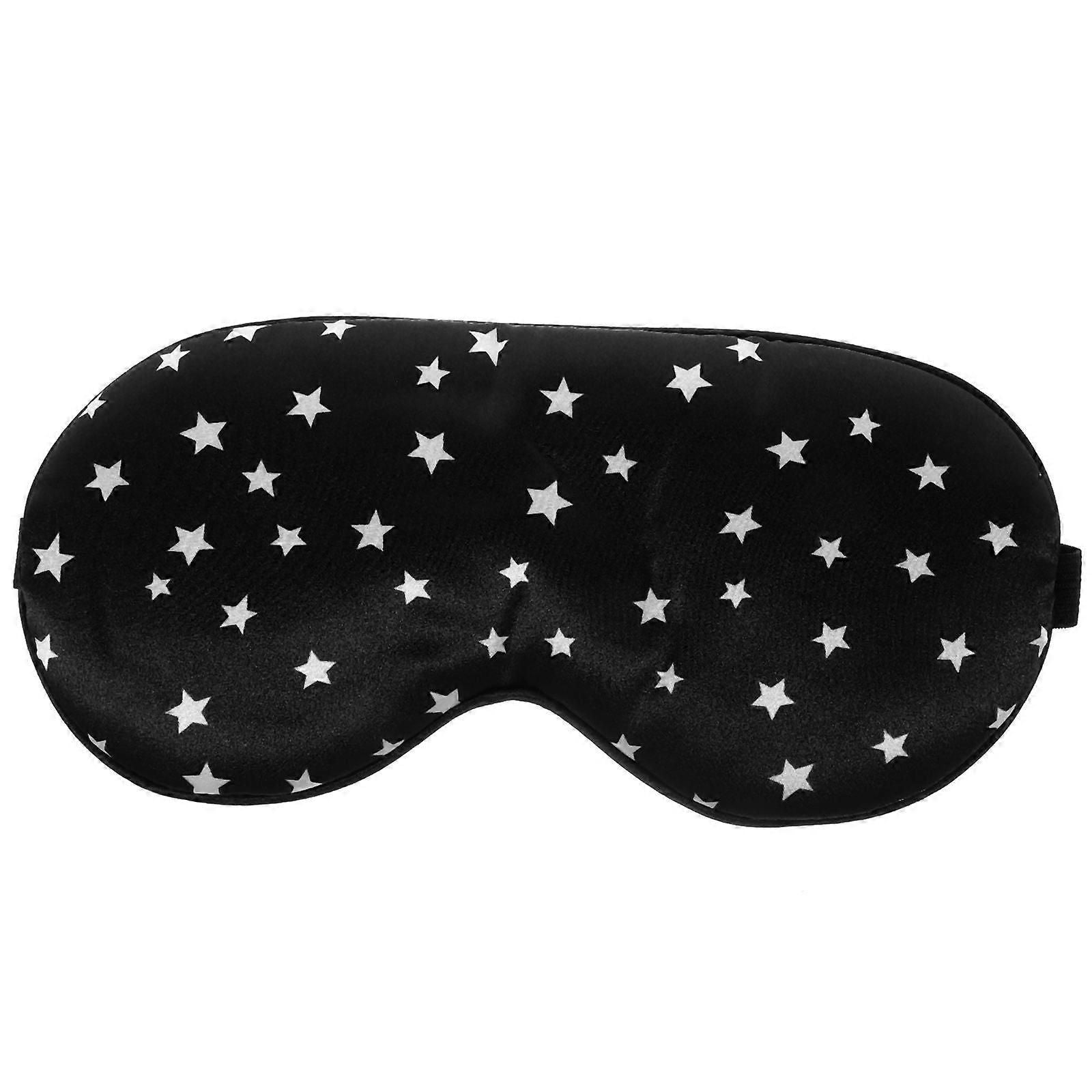 Portable Travel Sleep Mask - Imitated Silk Fabric, Lightweight