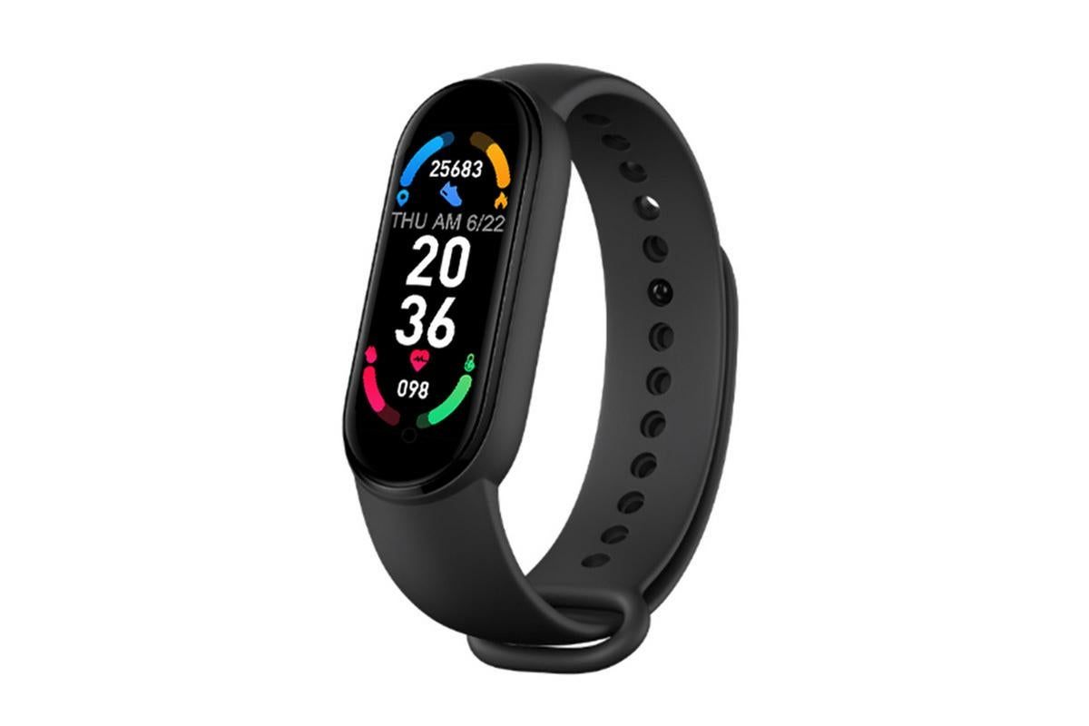 Bluetooth Smart Fitness Bracelet Heart Rate Monitor Watch Wristband Fitness Tracker Health Tracker with Sleep Tracker for Women Men