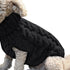 Pet Dog Sweater Pet Turtleneck Knitting Sweater Winter Warmer Clothes Pet Pullover Knitwear - Black