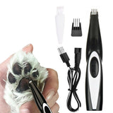 2 in 1 Electric Pet Hair Grooming Clippers Kit USB Rechargeable Cordless Dog Paw Hair Trimmer