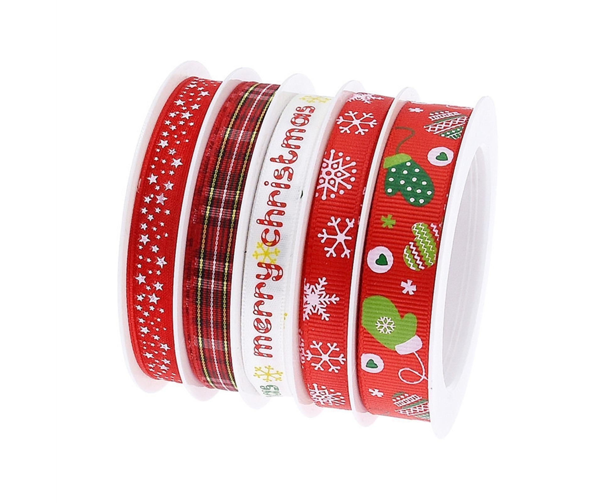 Christmas Ribbon for Gifts-Multicolor