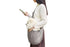 Breathable Dog Carrier Sling With Storage Pocket Pet Carrier Shoulder Pouch For Outdoor Travel -Gray