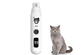 Pet Nail Grinder with LED Display Dog Nail Trimmers With 3 Speeds For Small Large Dogs And Cats