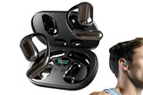 Real-Time AI Translation Earbuds Wireless Headphones for Travel Meetings Learning - Black