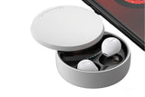 Sleep Earbuds for Side Sleepers Bluetooth Mini In-Ear Headphones for Rest - White
