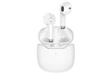 Wireless Earbuds Bluetooth 5.3 In-Ear Headphones with Noise Cancelling Mic IPX7 Waterproof Sports Earphones - White