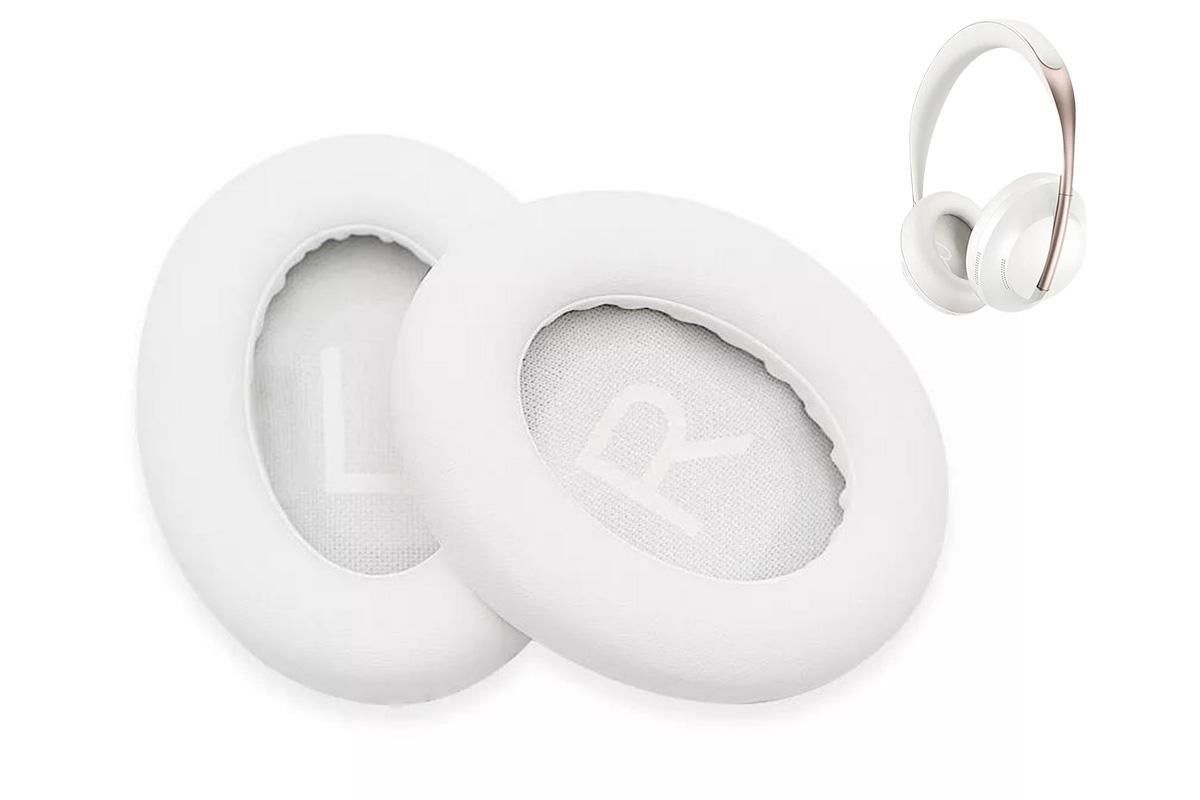 A Pair Cushion Ear Pads Soft Replacement for Bose 700 Noise Canceling NC700 Headphones -White
