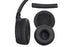 Ear Pads Cushion Cover Replacement Headband Replaceable Foam Headphone Cover for JBL Tune600BT T660NC T670NC Wireless Headphone Ear Pads Headphone Ear Pad Repair Parts -Black