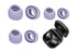 3-Pair Silicone Replacement Ear Tips for Samsung Galaxy Buds Pro - Purple