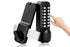 Gate Door Locks Set with Keypad Mechanical Keyless Entry Door Lock for Garden Garage Yard -Black