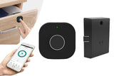 Bluetooth Fingerprint Cabinet Lock Smart APP Keyless Biometric Drawer Wardrobe Lock Hidden