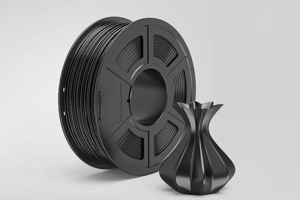 3D Printer Filament PLA Filament Spool 1.75mm 1Kg Each Spool -Black