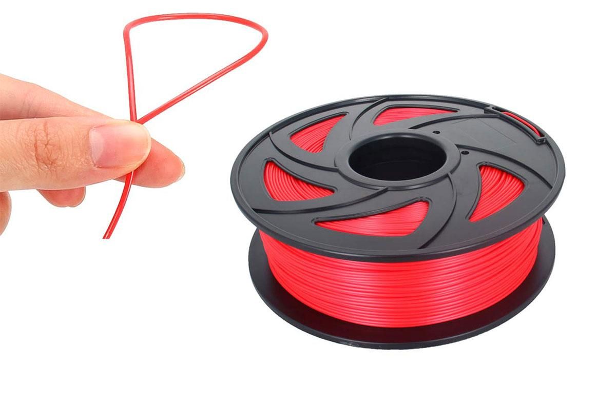 3D Printer Filament PLA Filament Spool 1.75mm 1Kg Each Spool -Red