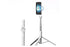 Selfie Stick Tripod 360-degree Rotatable Tripod for iPhone Android - White