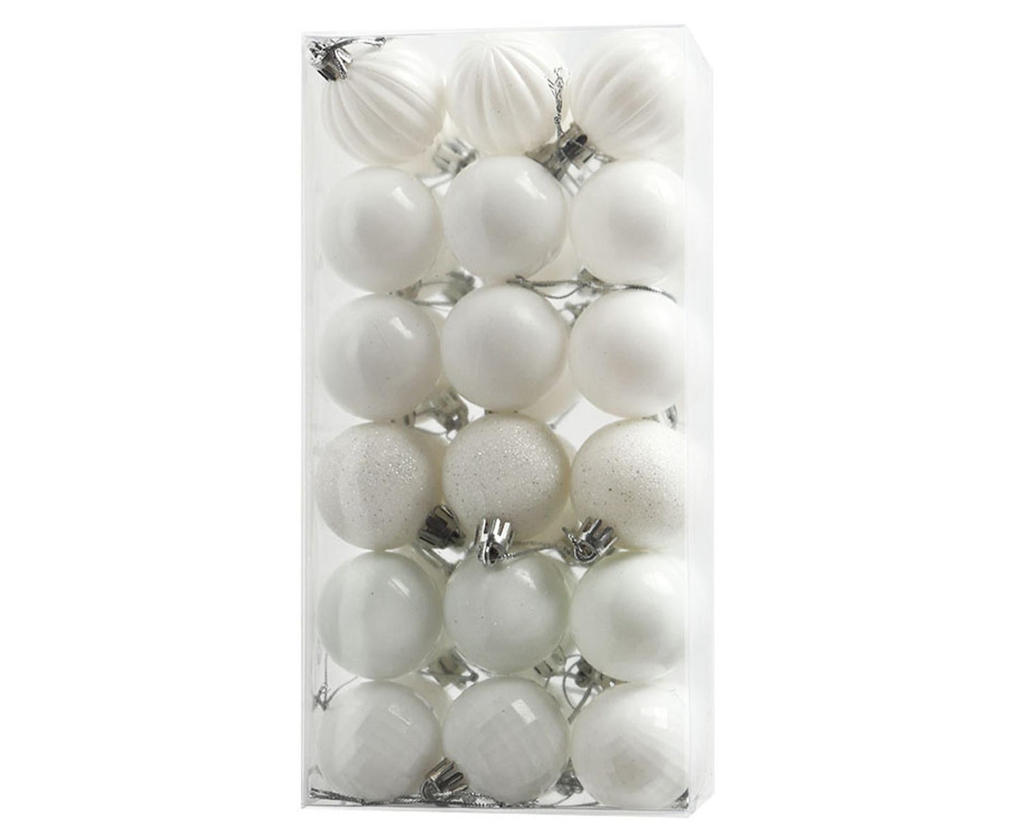Xmas Party Balls-White
