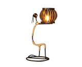 Nordic Candlestick Abstract Iron Men Candle Holder Home Bar Restaurant Decor- G