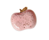 Jewelry Dish Cute Multi-purpose Ceramic Earrings Decorative Display Bowl for Indoor-Pink