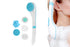 Rechargeable Body Brush Kit with Long Handle -Blue