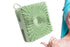 Dual Sided 2 In 1 Silicone Body Shower Scrubber Body Brush Buffer Scrubber - Green