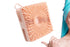 Dual Sided 2 In 1 Silicone Body Shower Scrubber Body Brush Buffer Scrubber - Pink