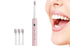 Electric Toothbrush for Adults Powerful Sonic Toothbrush 6 Modes with 4 Replacement Brush Heads - Pink