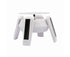 360-Degree Rotating Solar Display Stand Turntable Phone Holder with LED Light-White