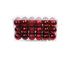 Shatterproof Xmas Ball-Wine Red