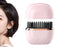 Mini Hair Straightener Rechargeable Wireless Portable Hair Comb for Women - Pink