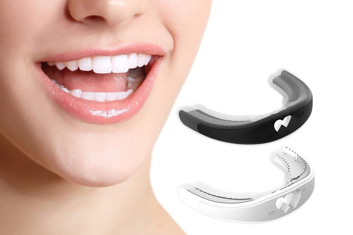 Anti-Snoring Mouth Guard Sleeping Bite Guard for Bruxism Aid Mouthpiece -Black