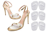 4Pairs Metatarsal Pads Women Ball of Foot Cushions Non-Slip Food Pads Heel Inserts
