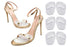 4Pairs Metatarsal Pads Women Ball of Foot Cushions Non-Slip Food Pads Heel Inserts