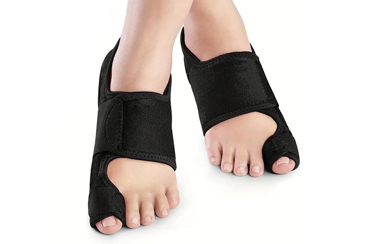 1 Pair Bunion Corrector Adjustable Length Orthopedic Toe Separator for Men and Women