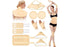 10PCS Castor Oil Pack Wraps Reusable Adjustable Elastic Straps for Neck Shoulder Chest Waist Knee Feet
