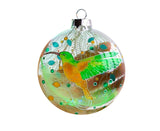 Acrylic Christmas Hummingbird-Green