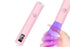 Handheld UV Nail Lamp Portable Gel Nail Dryer for Home Salon Use - Pink