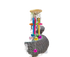 Colorful Fish Wind Chime-Multicolor